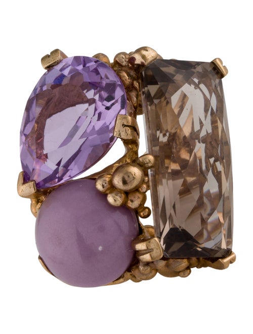 Stephen Dweck Mulitstone Cocktail Ring