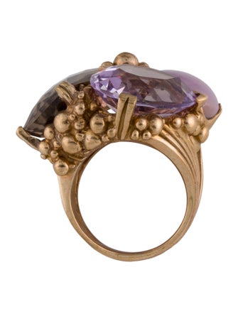 Stephen Dweck Mulitstone Cocktail Ring