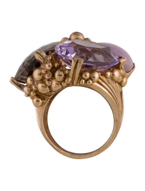 Stephen Dweck Mulitstone Cocktail Ring