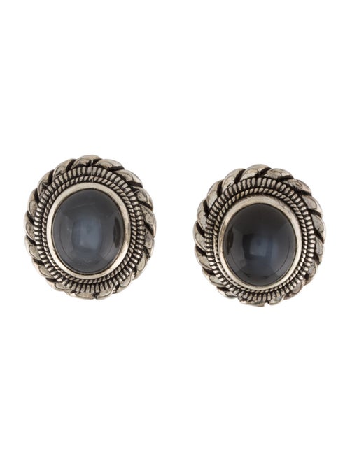 Stephen Dweck Moonstone Clip-On Earrings