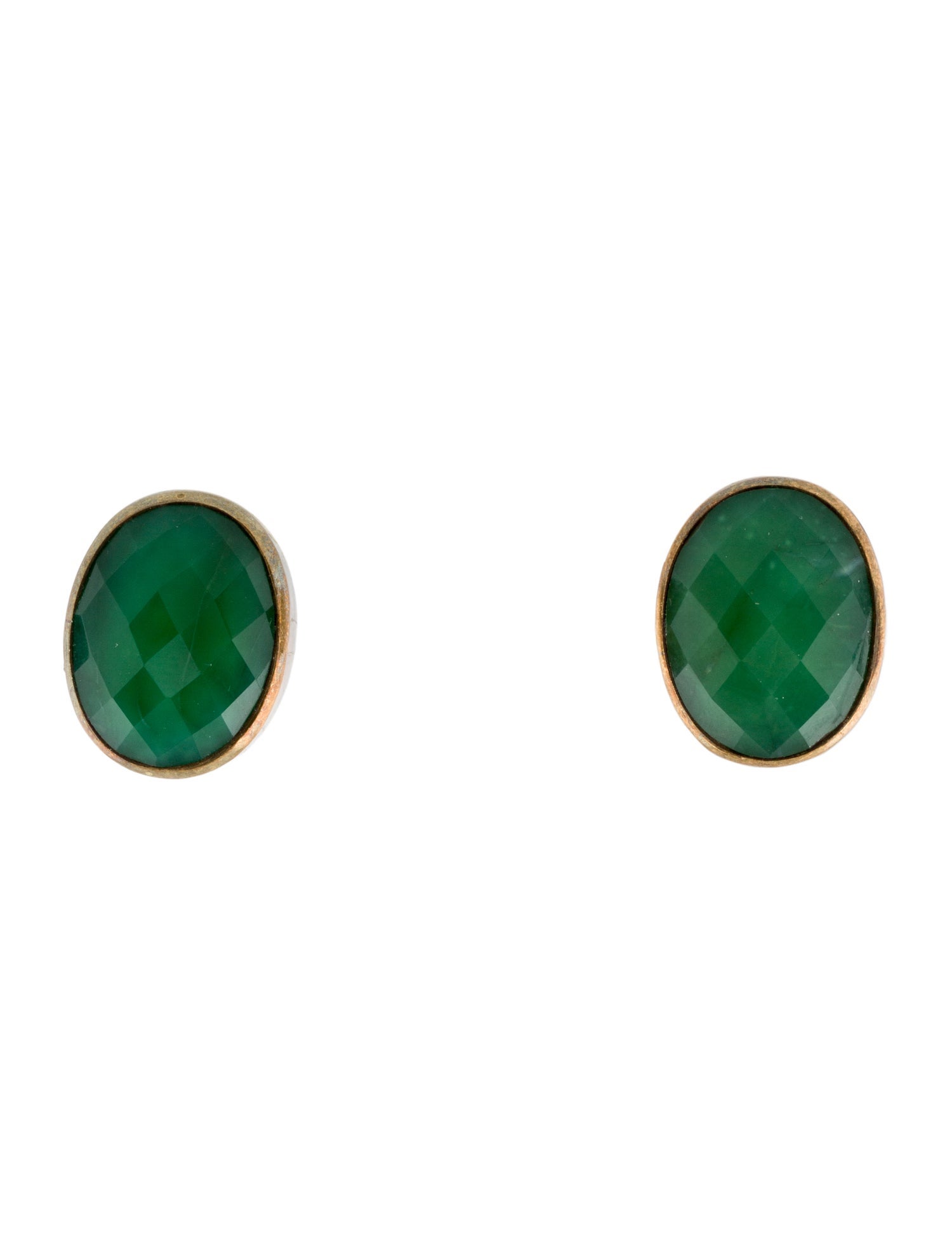 Stephen Dweck Stone Clip-On Earrings