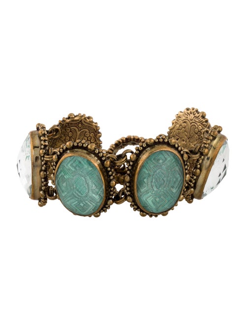 Stephen Dweck Stone Station Toggle Bracelet