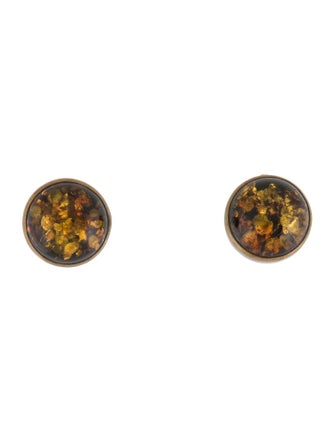 Stephen Dweck Amber Clip-On Earrings