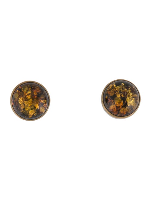 Stephen Dweck Amber Clip-On Earrings