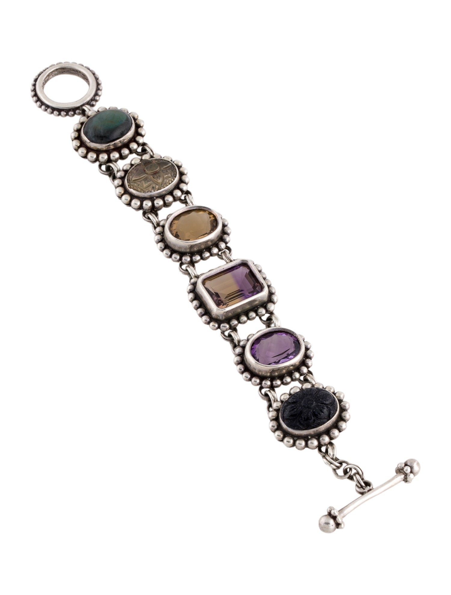 Stephen Dweck Multistone Link Bracelet
