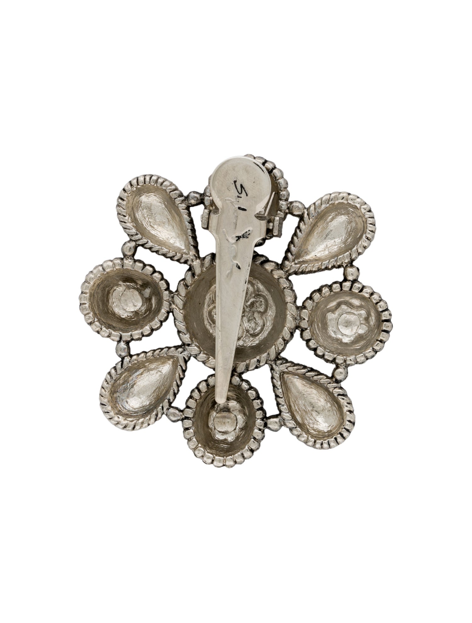 Stephen Dweck Floral Dress Clip