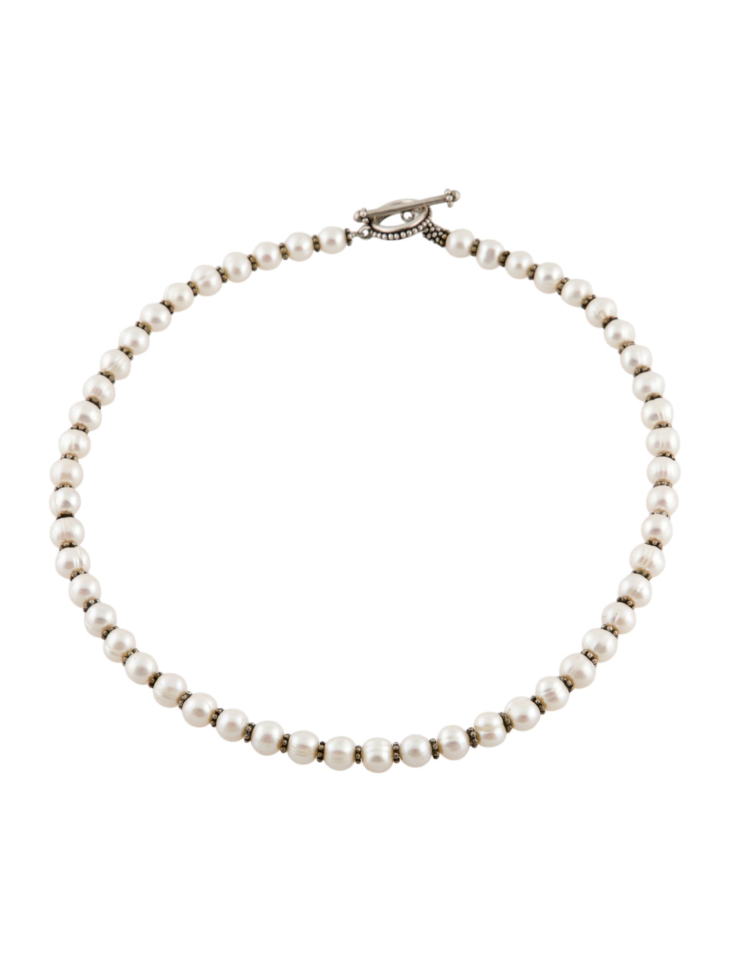 Stephen Dweck Pearl Bead Strand Necklace