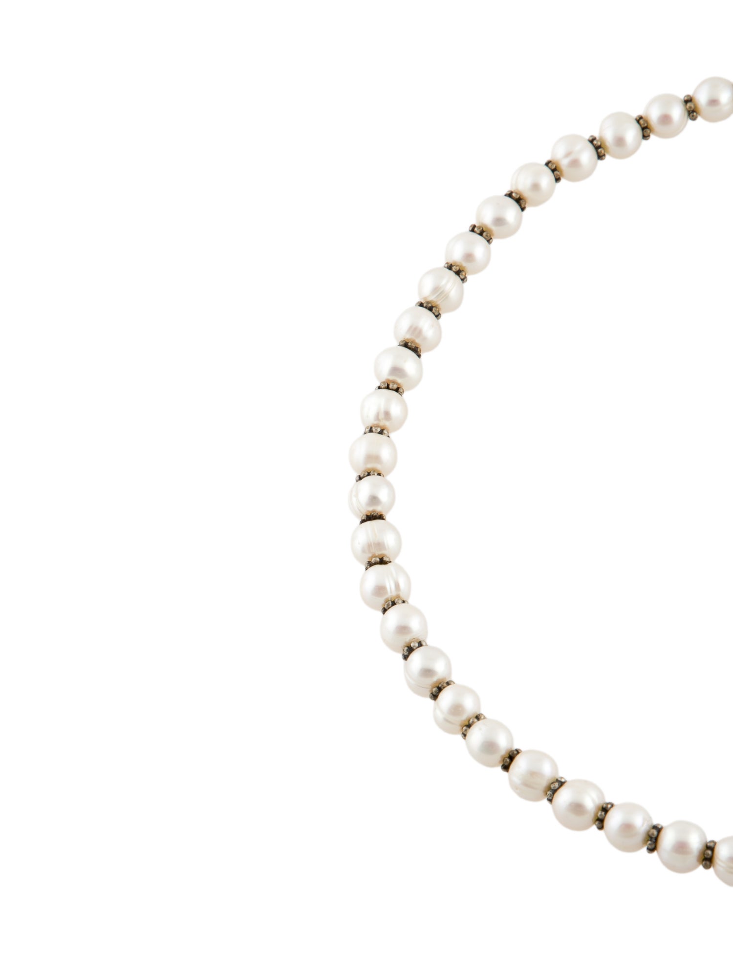Stephen Dweck Pearl Bead Strand Necklace