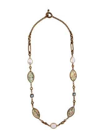 Stephen Dweck Abalone Station Necklace