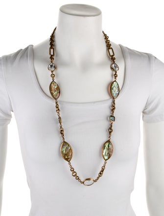 Stephen Dweck Abalone Station Necklace