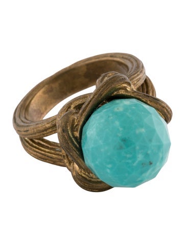 Stephen Dweck Cocktail Ring Resin 6.75