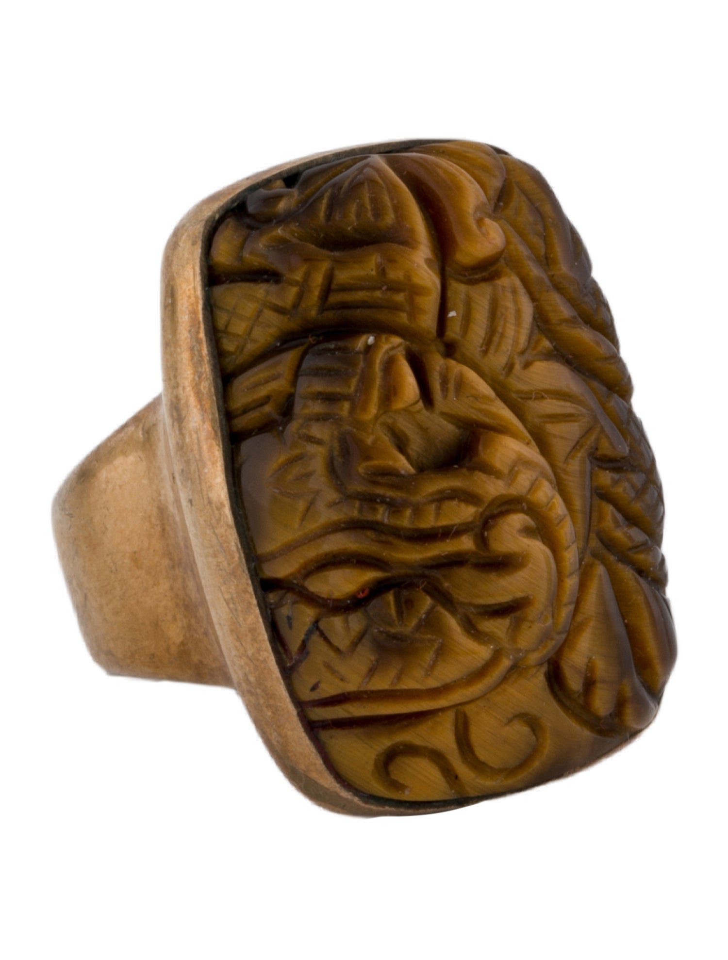 Stephen Dweck Carved Stone Ring