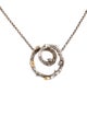 Stephen Dweck Diamond Circle Pendant Necklace