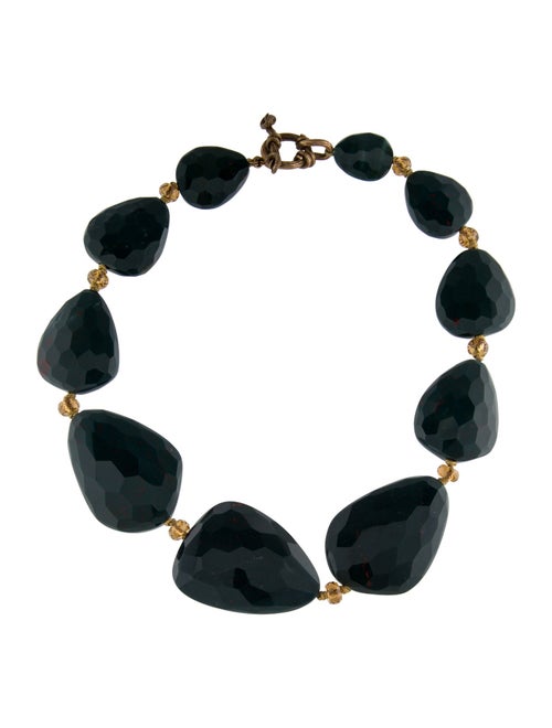 Stephen Dweck Cord Beaded Collar Necklace