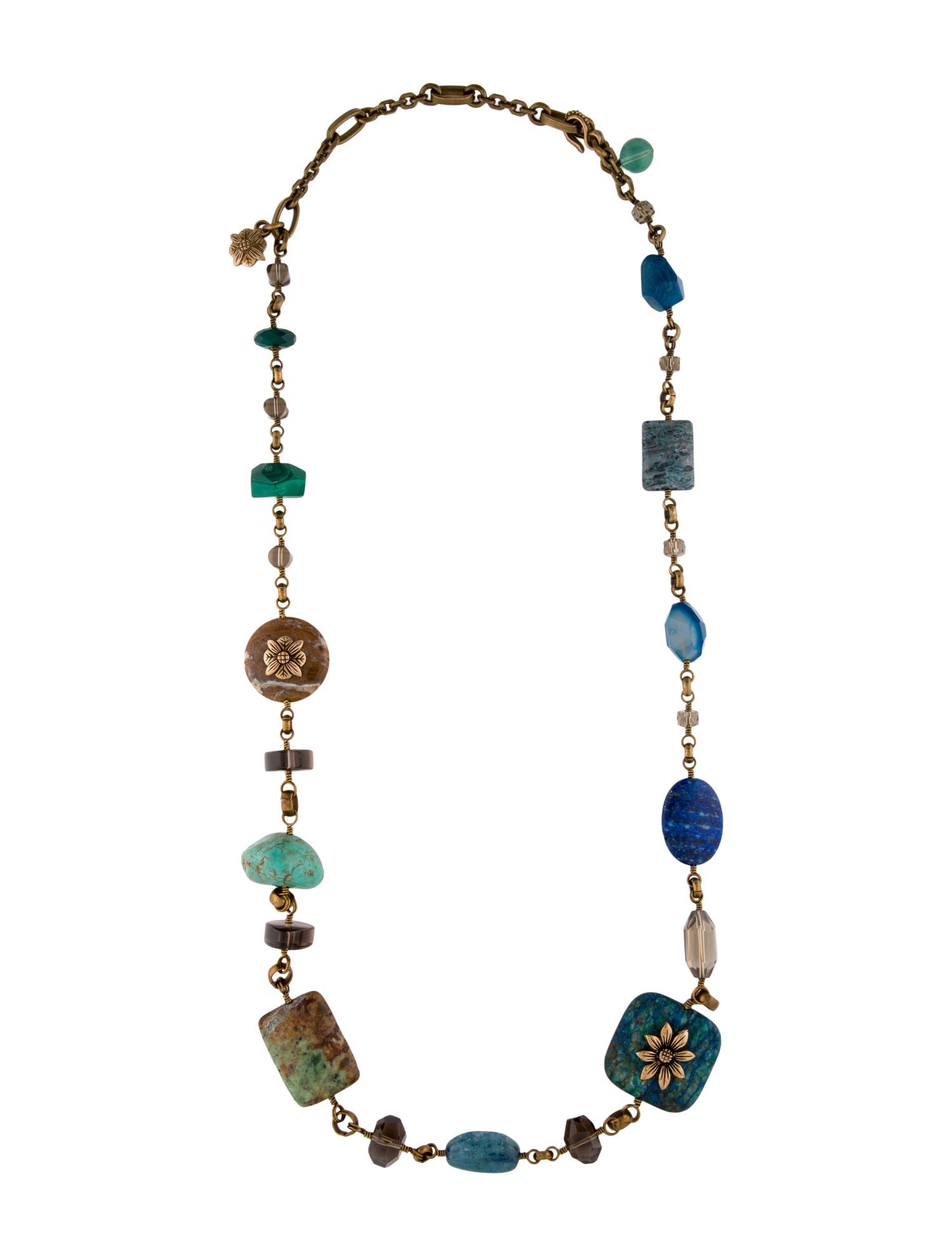 Stephen Dweck Crystal Station Necklace