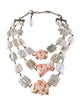 Stephen Dweck Pearl & Coral Multistrand Necklace