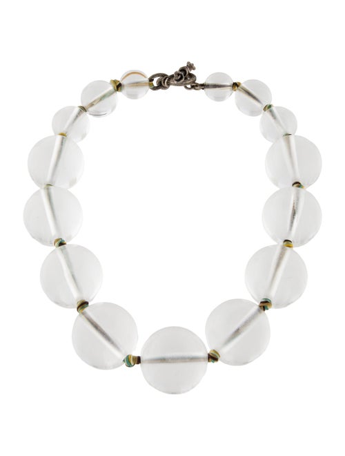 Stephen Dweck Quartz Bead Strand Necklace