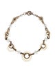 Stephen Dweck Mother of Pearl & Quartz Collar Necklace