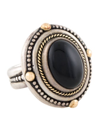Stephen Dweck Onyx Cocktail Ring