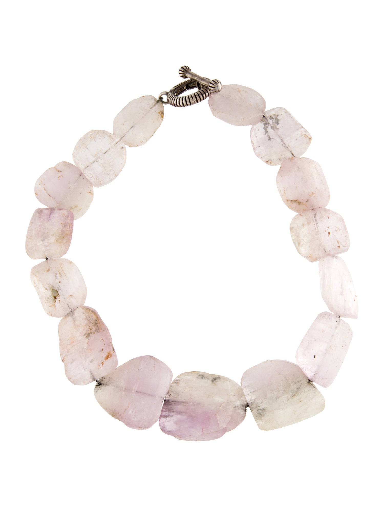 Stephen Dweck Kunzite Beaded Necklace