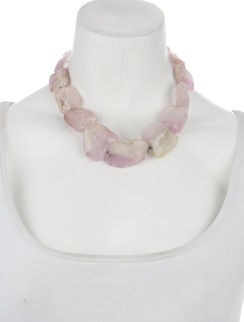 Stephen Dweck Kunzite Beaded Necklace
