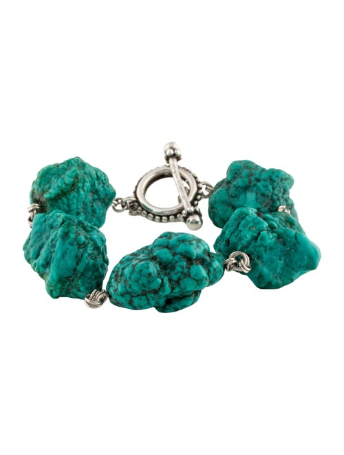 Stephen Dweck Turquoise Link Bracelet
