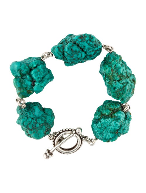 Stephen Dweck Turquoise Link Bracelet