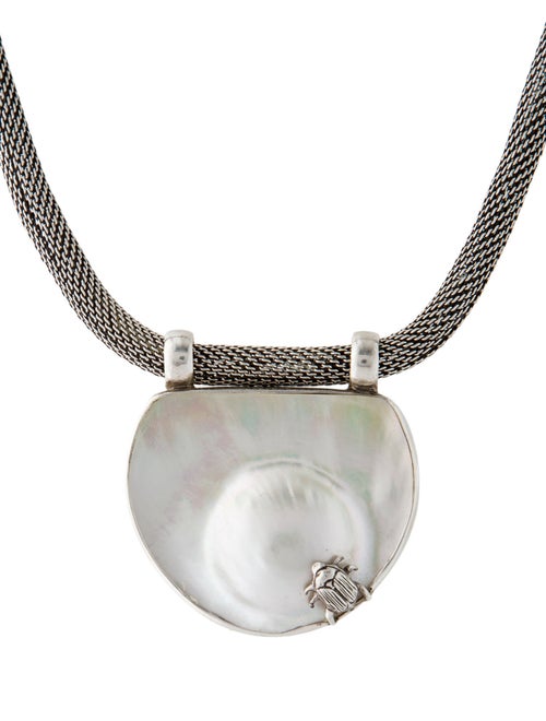 Stephen Dweck Mother Of Pearl 'One of a Kind' Pendant Necklace