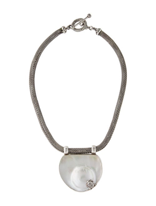 Stephen Dweck Mother Of Pearl 'One of a Kind' Pendant Necklace