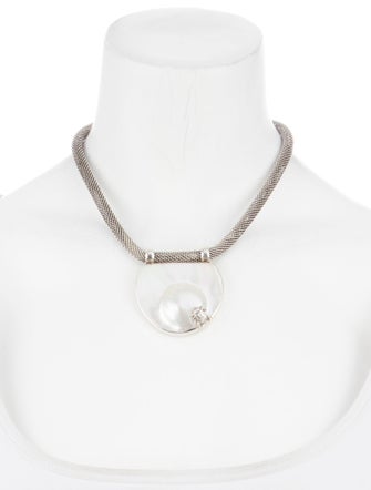 Stephen Dweck Mother Of Pearl 'One of a Kind' Pendant Necklace