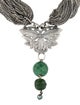 Stephen Dweck Serpentine Lavalier Necklace
