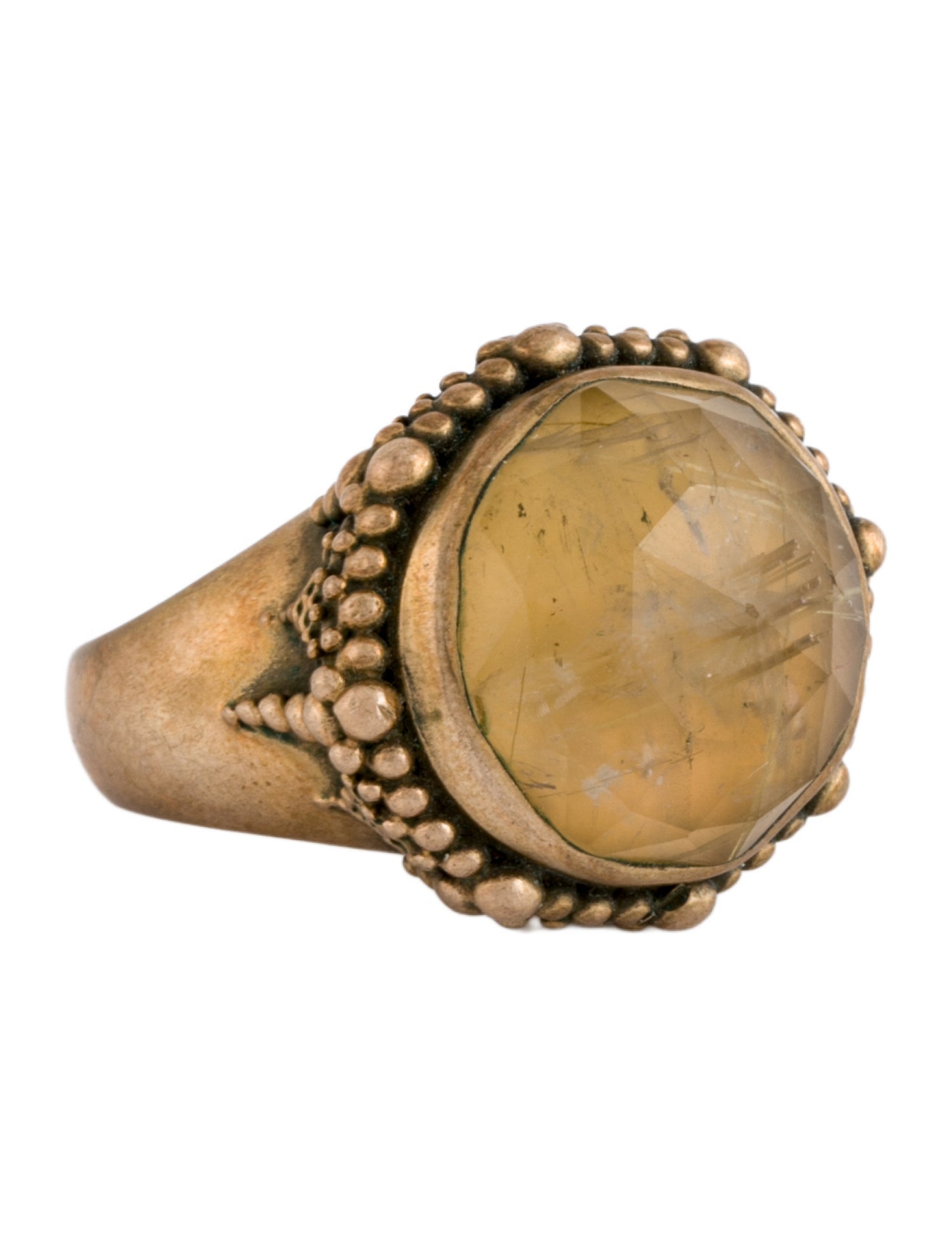 Stephen Dweck Stone Cocktail Ring