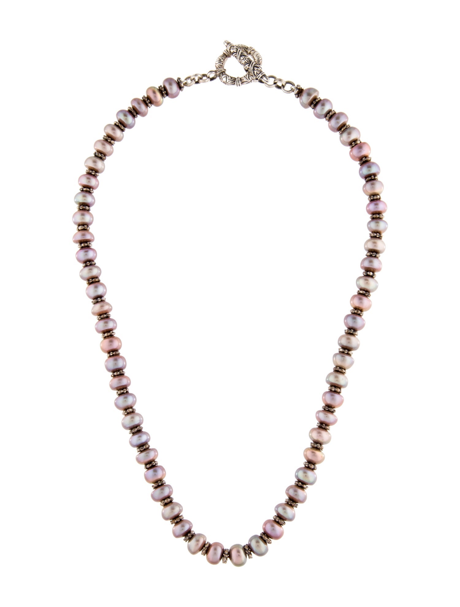 Stephen Dweck Dyed Pearl Bead Strand Necklace