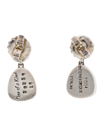 Stephen Dweck Quartz & Tourmaline Doublet Pearl Drop Earrings