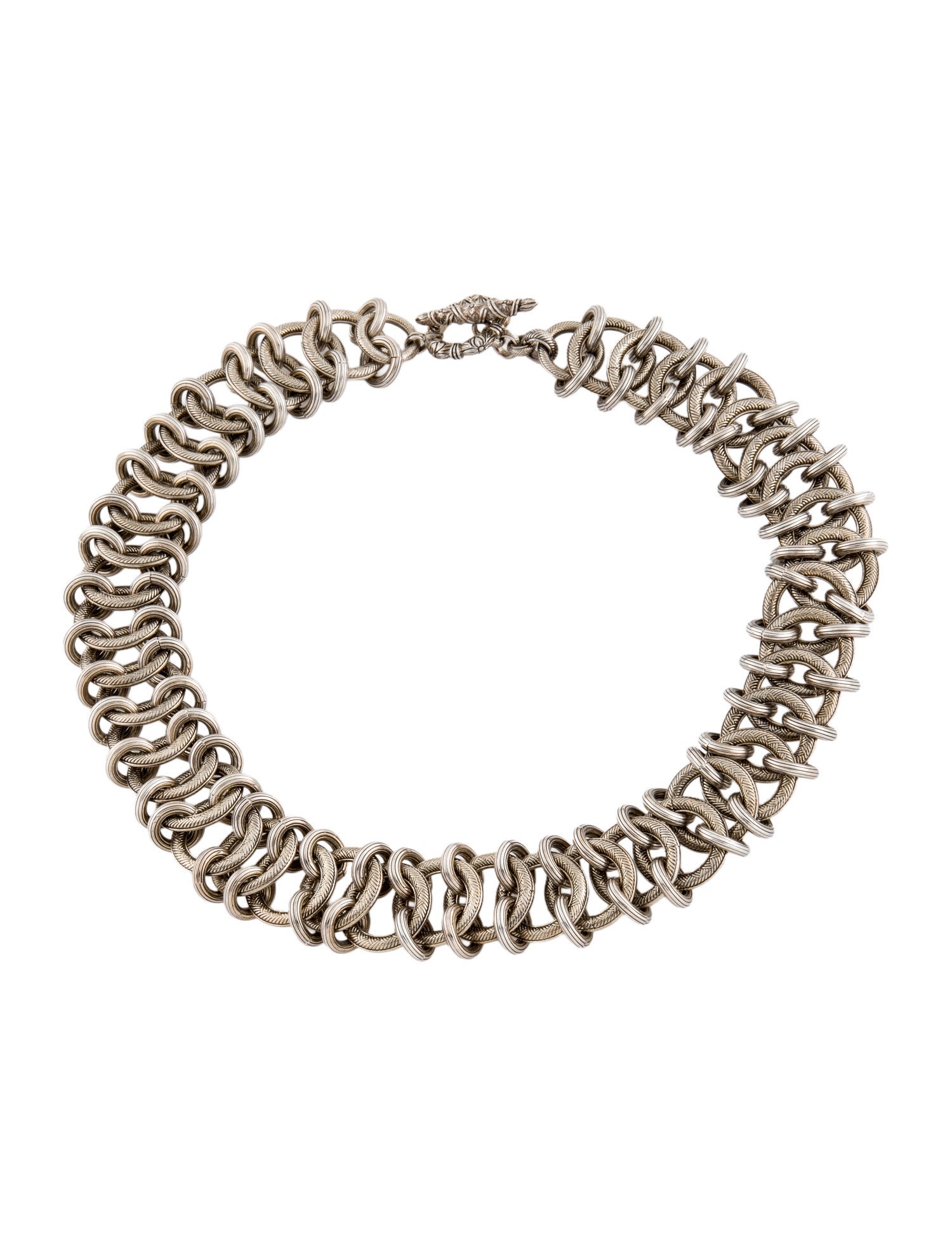 Stephen Dweck Woven Chain Necklace