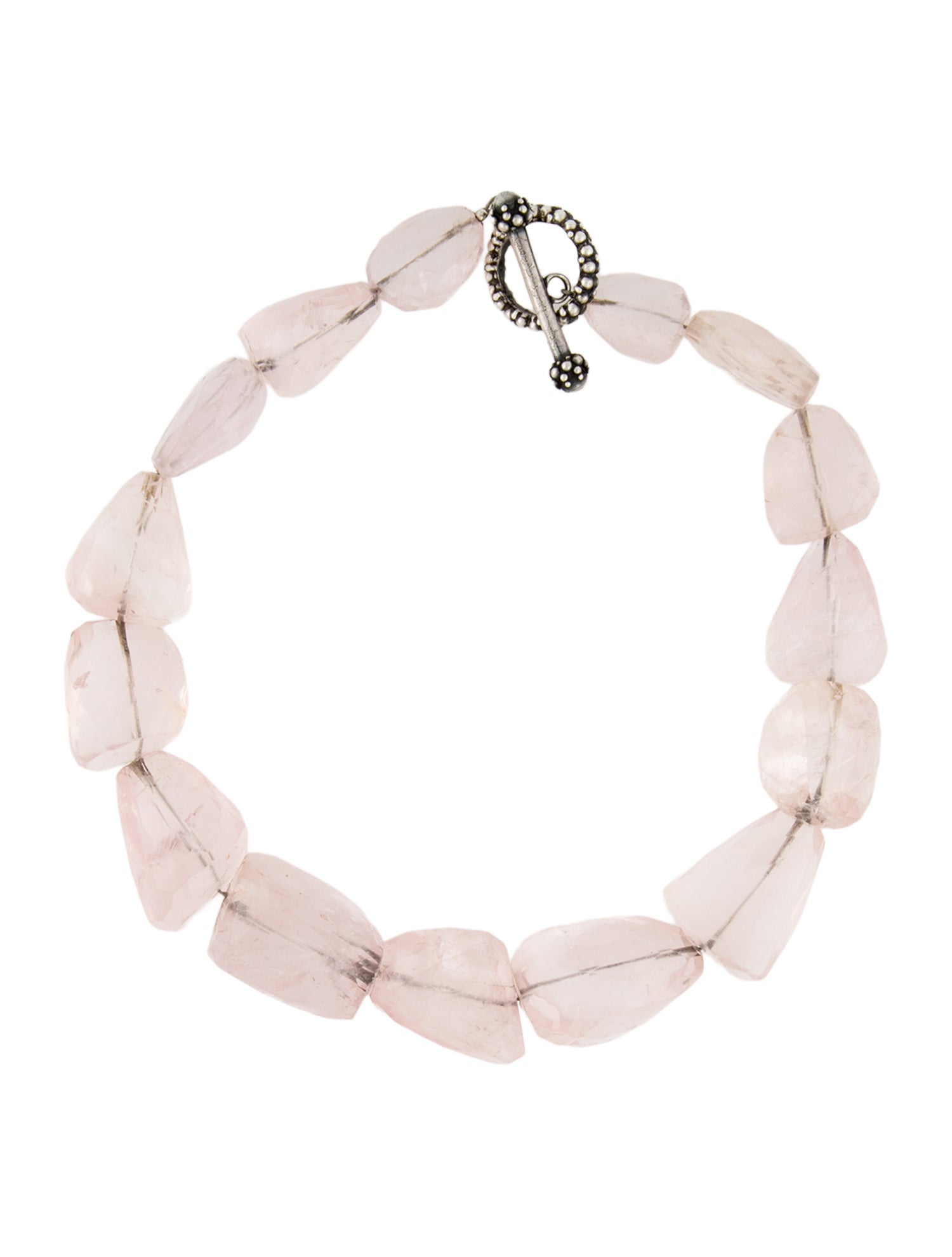 Stephen Dweck Rose Quartz Choker Necklace