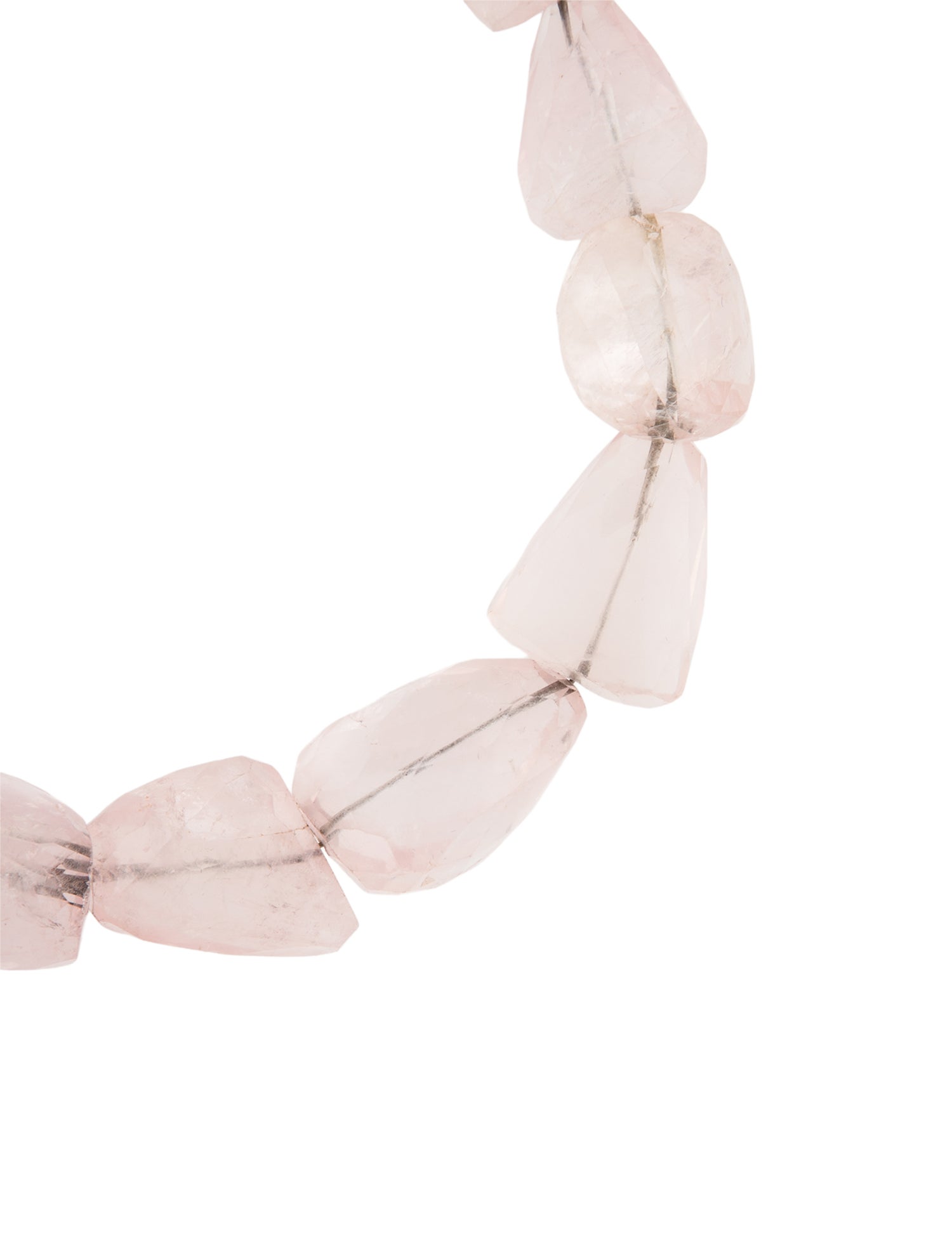 Stephen Dweck Rose Quartz Choker Necklace