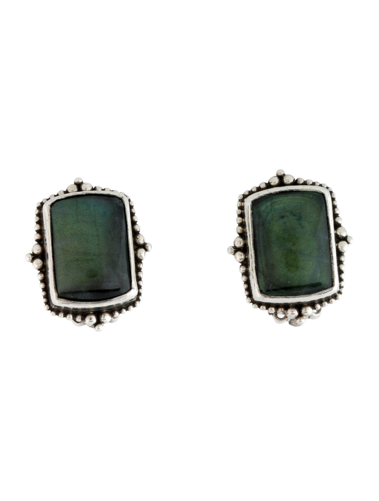 Stephen Dweck Labradorite Clip-On Earrings