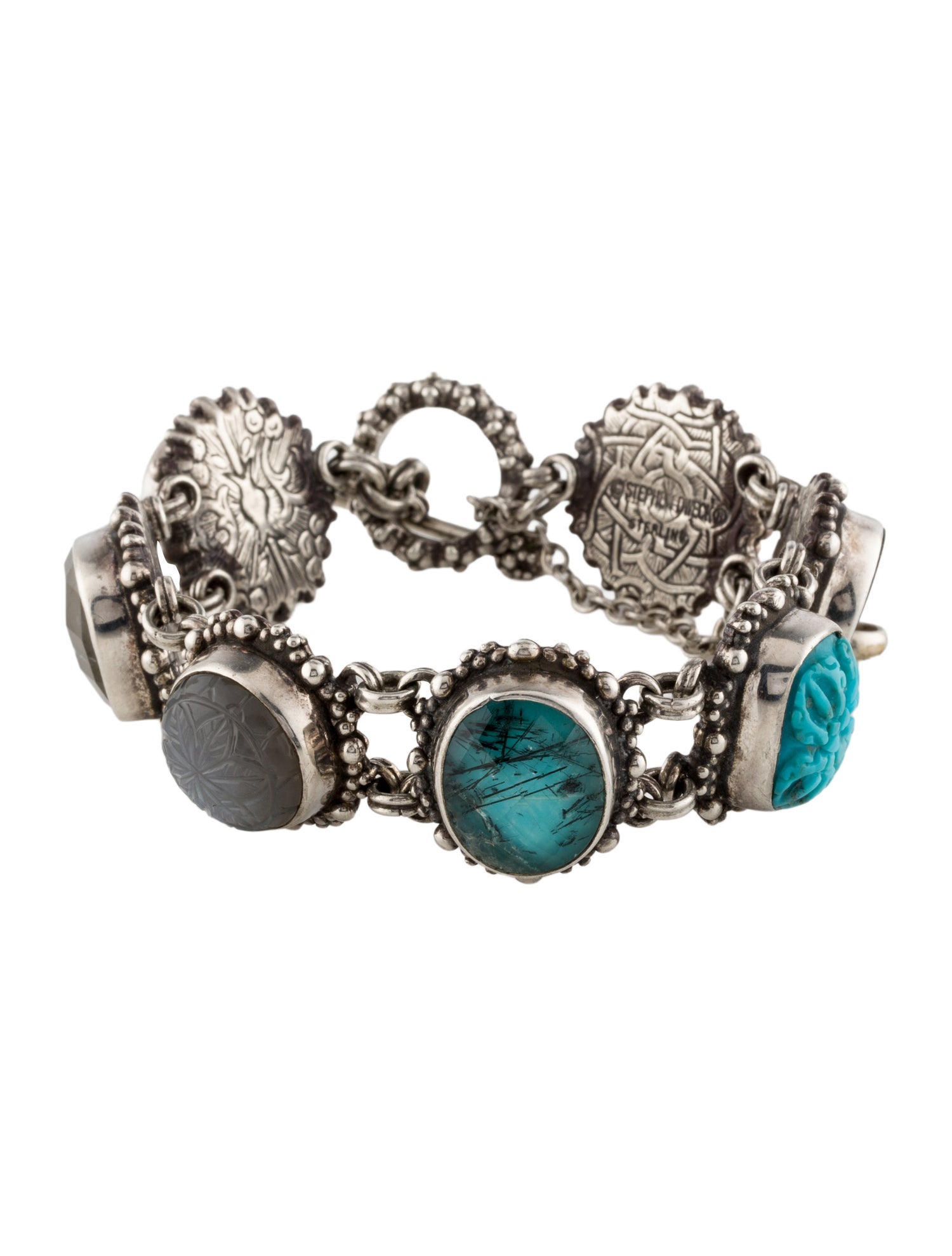 Stephen Dweck Multistone Link Bracelet