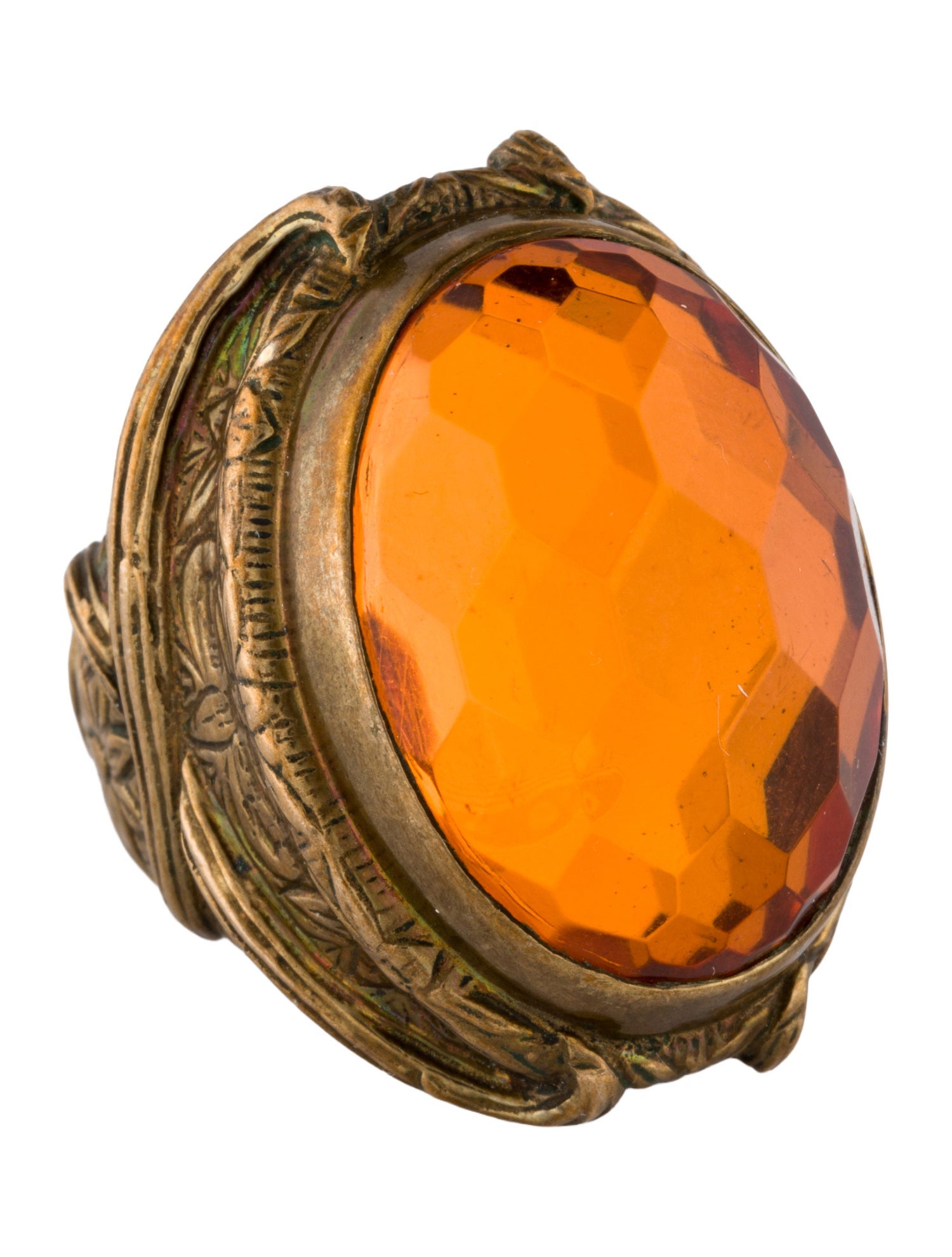 Stephen Dweck Crystal Cocktail Ring