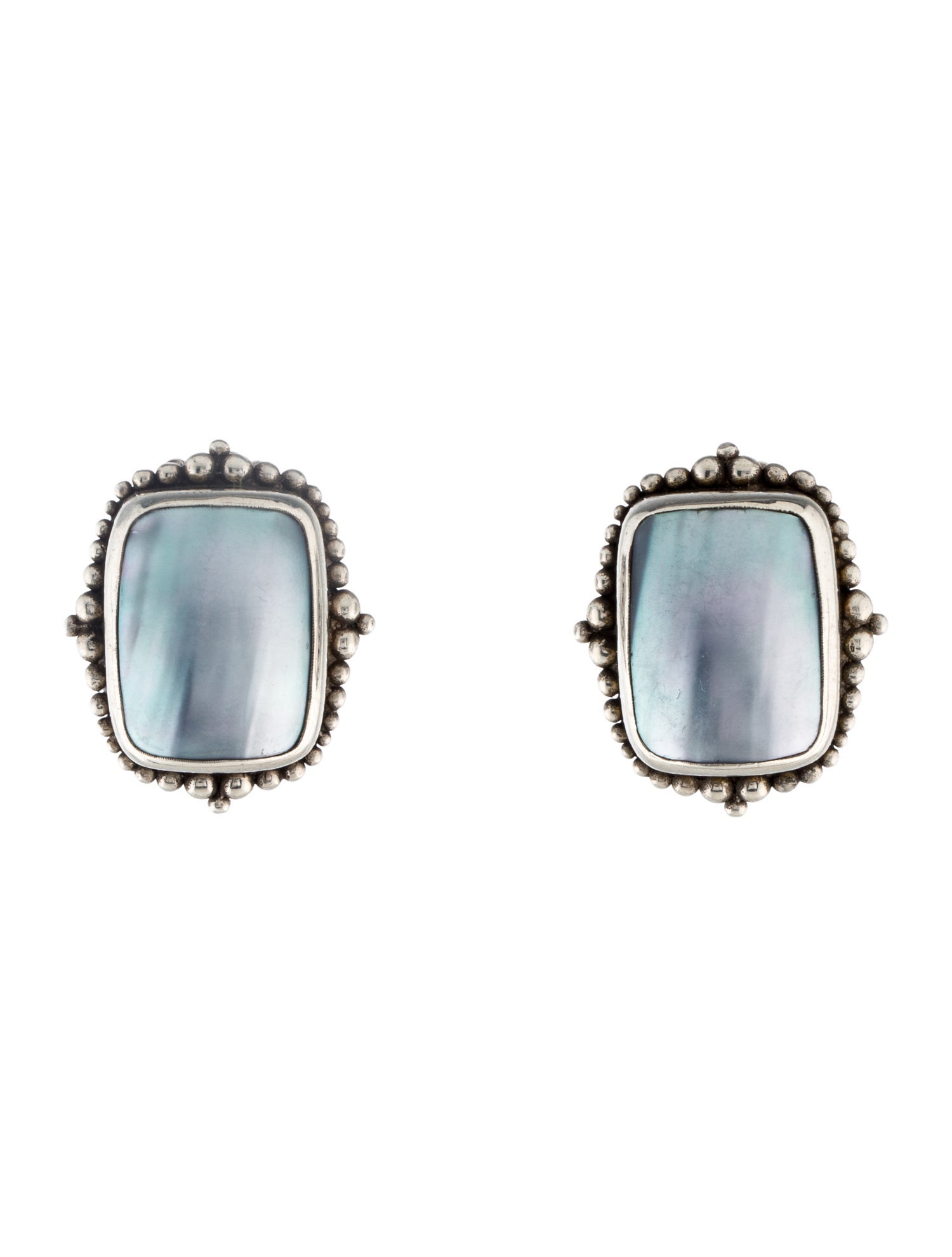 Stephen Dweck Mother Of Pearl Clip On Earrings