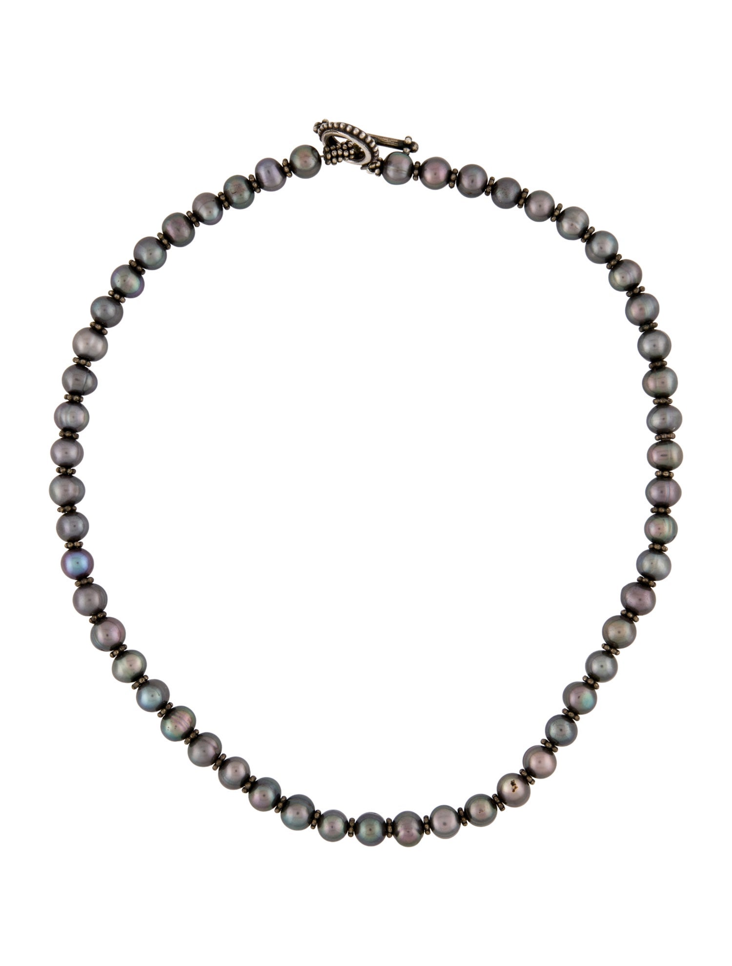 Stephen Dweck Dyed Pearl Bead Strand Necklace