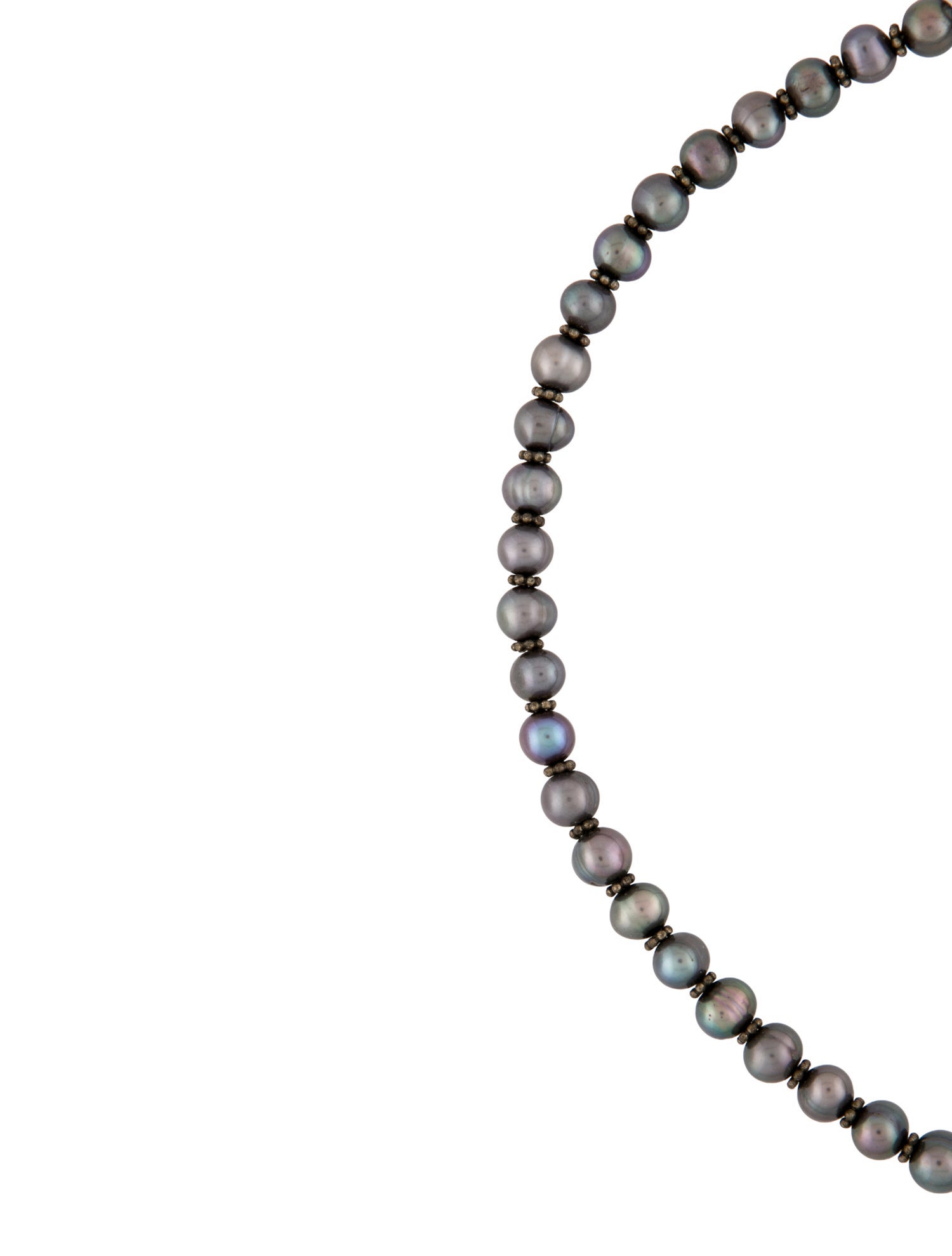 Stephen Dweck Dyed Pearl Bead Strand Necklace