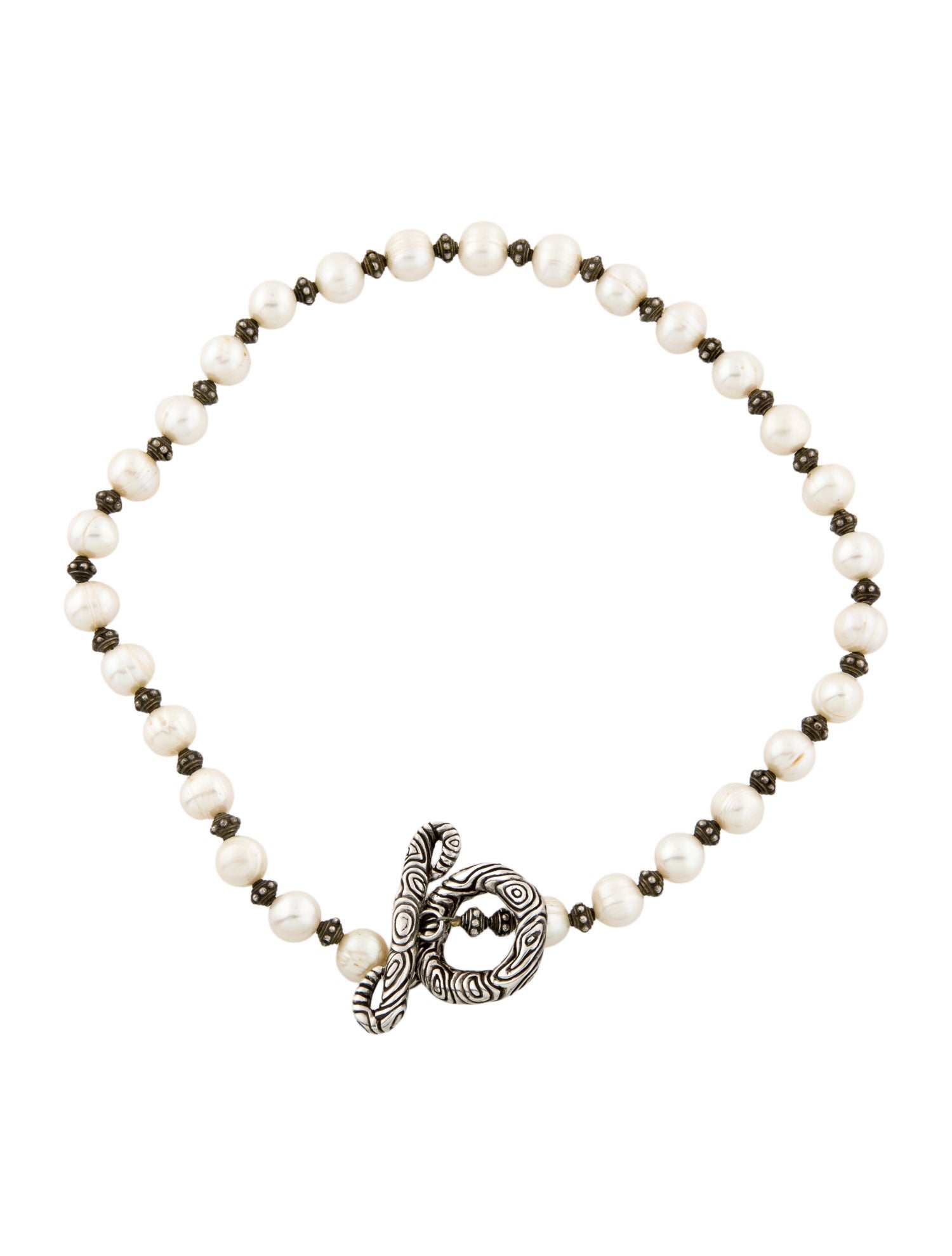 Stephen Dweck Pearl Strand Choker Necklace