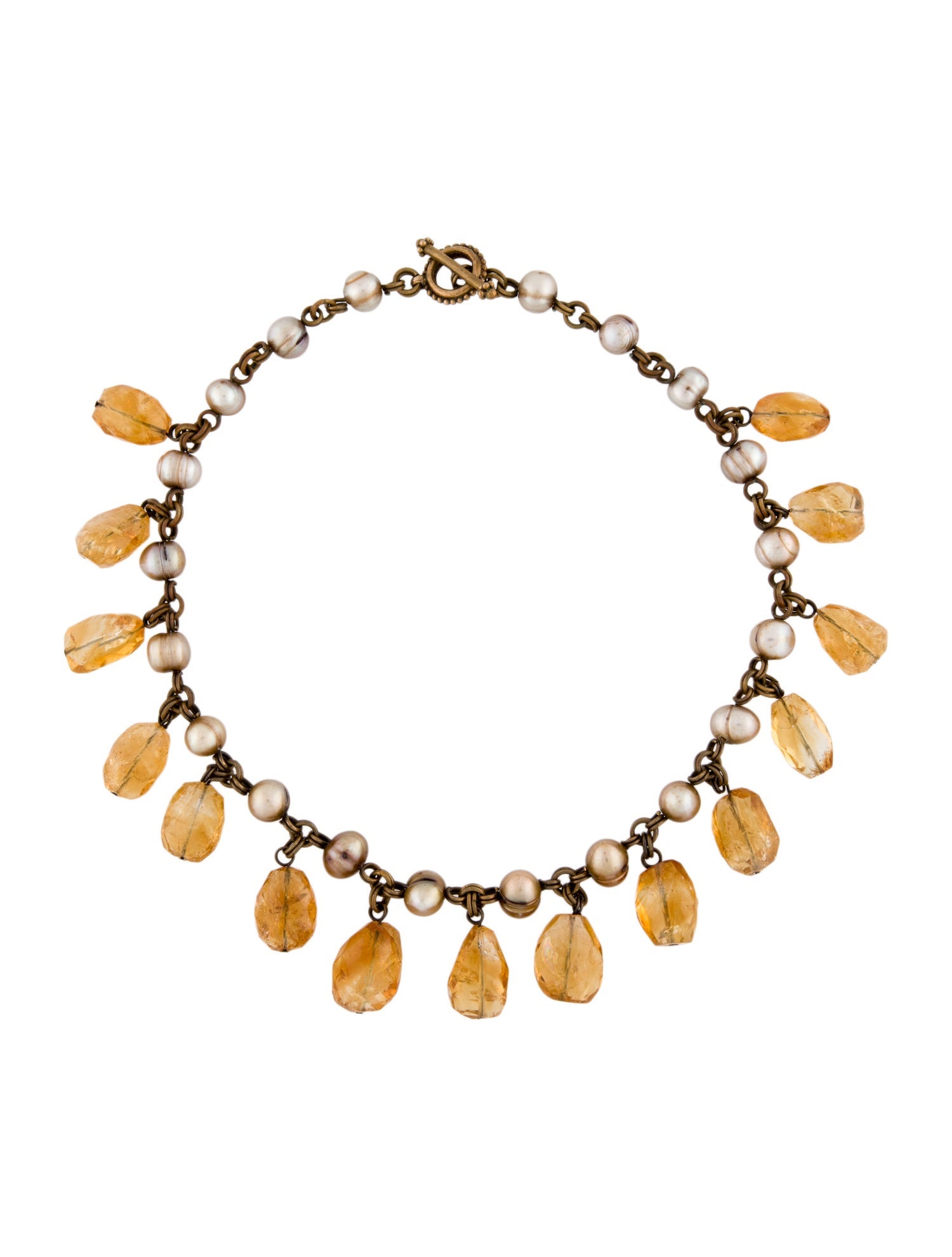 Stephen Dweck Pearl Collar Necklace