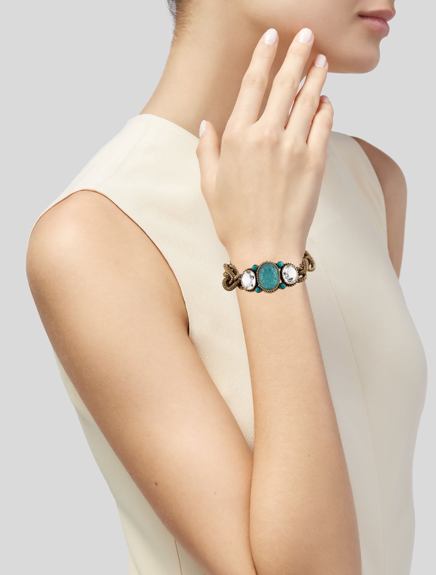 Stephen Dweck Multistone Link Bracelet