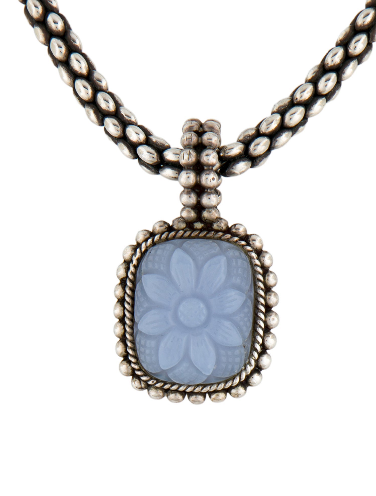 Stephen Dweck Stone Pendant Necklace