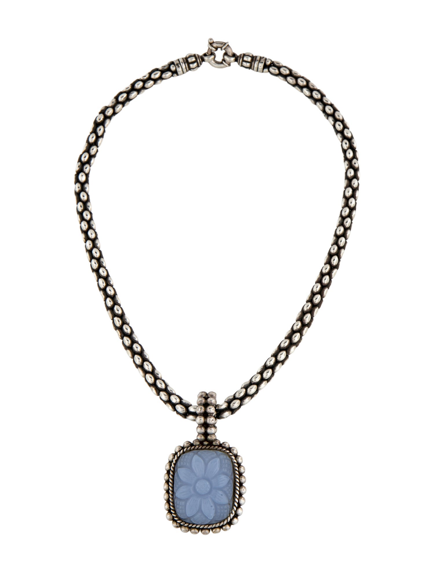 Stephen Dweck Stone Pendant Necklace