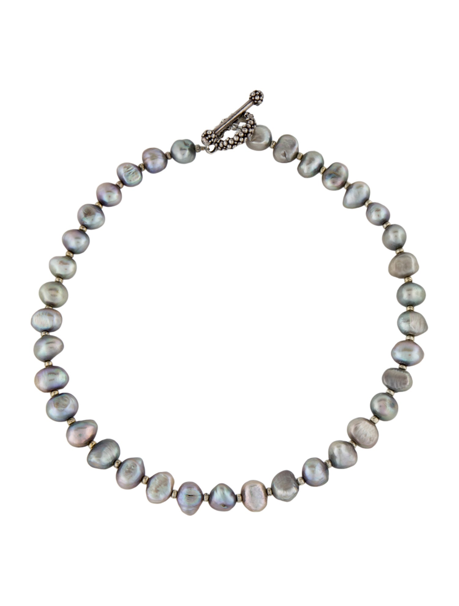 Stephen Dweck Pearl Bead Strand Necklace