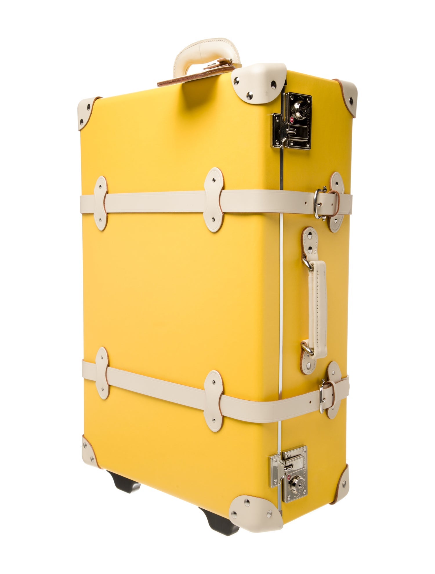 Steamline Luggage Yellow Suitcase